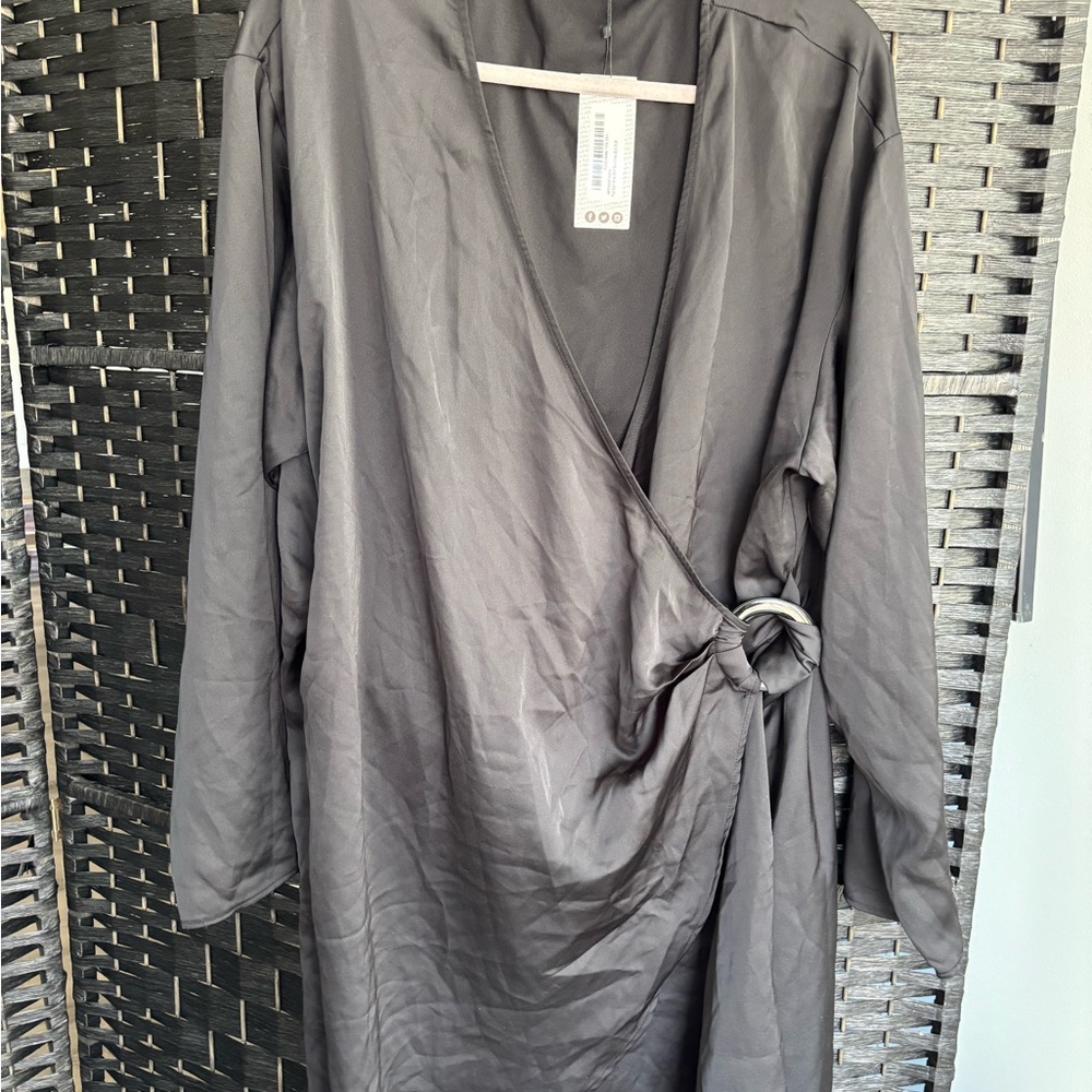 Boohoo Charcoal Dress